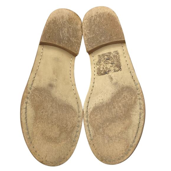 Jack Rogers Women’s Red Leather Slip On Thong Sandals Size US 6 - Picture 9 of 10